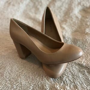 Torrid Classic Tan Block Heels